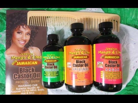 Jamaican Mango and Lime Black Castor Oil Peppermint 4 oz
