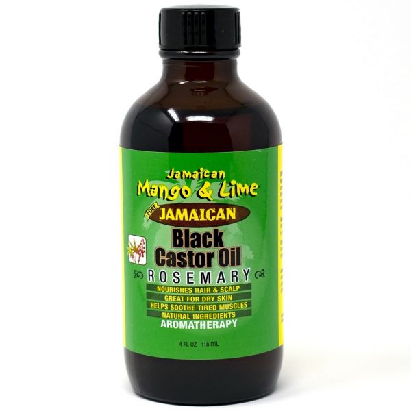 Jamaican Mango and Lime Black Castor Oil Rosemary 4 fl. oz.