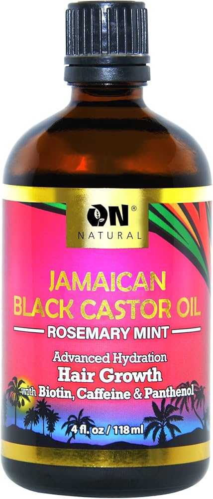 Jamaican Mango and Lime Black Castor Oil Rosemary 4 fl. oz.