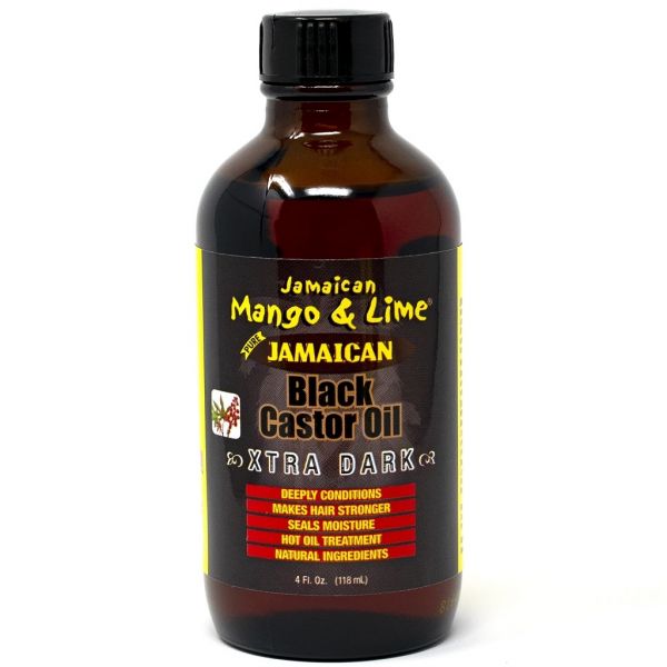 Jamaican Mango and Lime Black Castor Oil Xtra Dark 4 oz.