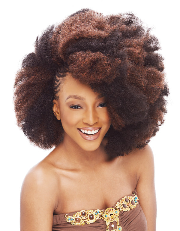 Janet Collection Afro Kinky Bulk Synthetic Hair Braids 24 Inch