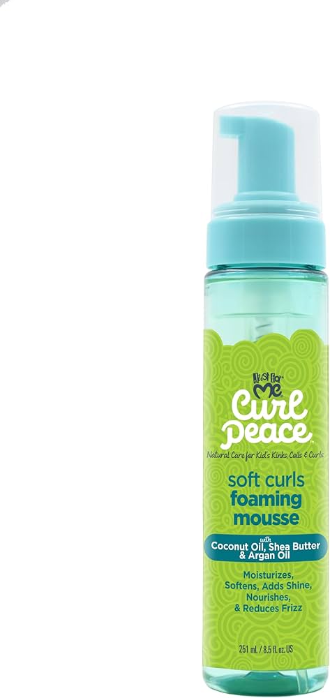 Just For Me Curl Peace Foaming Mousse 8.5 Oz