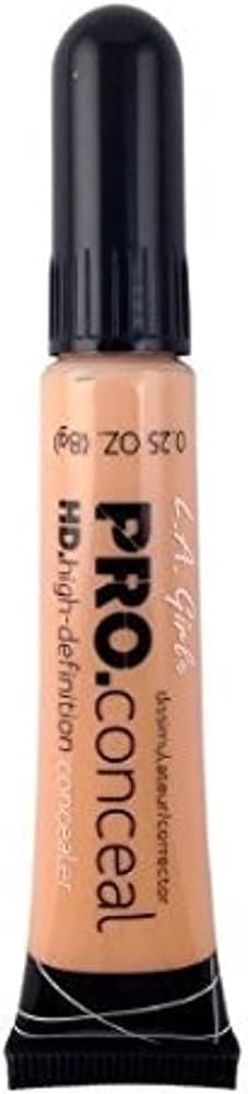 L.A. Girl Pro Conceal HD Concealer, Medium Beige, 0.25 oz