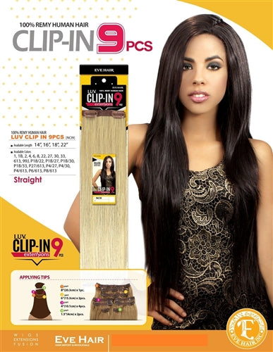 LUV Clip-In Hair Extensions