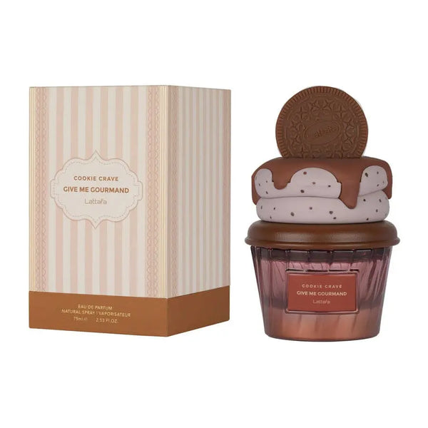 Lattafa Cookie Crave Eau De Parfum 2.53 Fl Oz Pack of 1