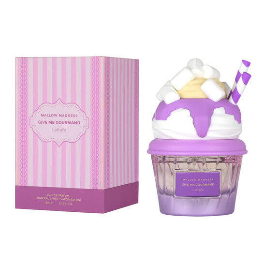 Lattafa Mallow Madness Eau de Parfum Spray 2.53 Oz Pack of 1