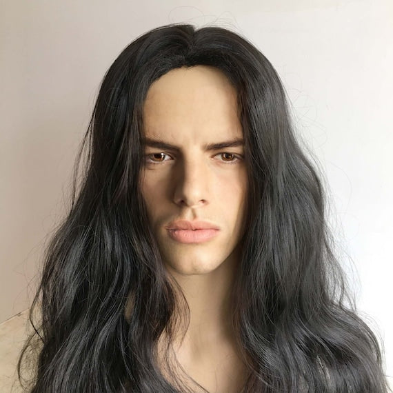 Long Wavy Black Hair Wig