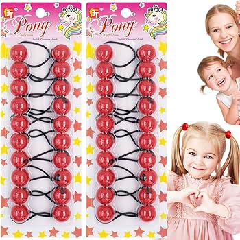 Eden Cute Ball Hair Pastel Accessories 20mm