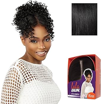 Lulu Bun Kinky Hair Unit
