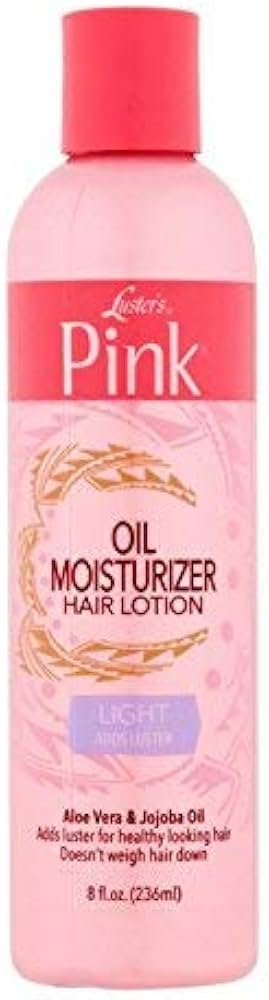 Lusters Pink Oil Moisturizer Hair Lotion 8 Oz