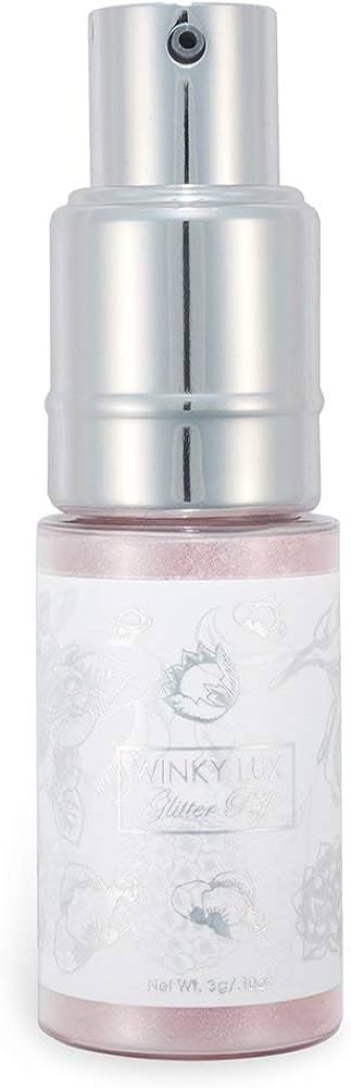 Lux Perfume Body Glitter Silver