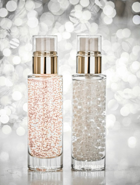 Lux Perfume Body Glitter Silver