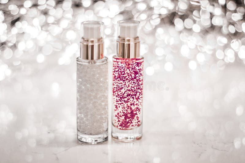 Lux Perfume Body Glitter Silver
