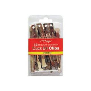 MAGIC COLLECTION - 12 Duck Bill Clips Count