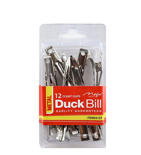 MAGIC COLLECTION - 12 Duck Bill Clips Count