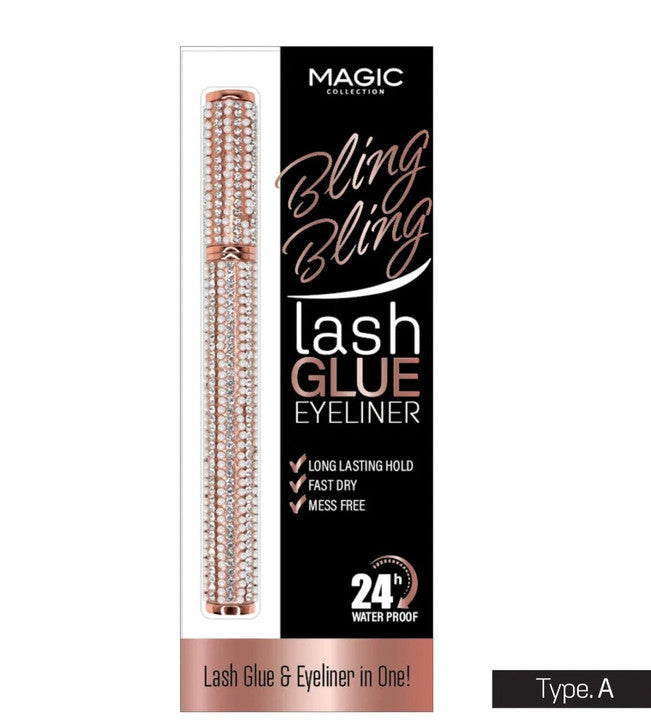 MAGIC COLLECTION Bling Bling Lash Glue Black Eyeliner