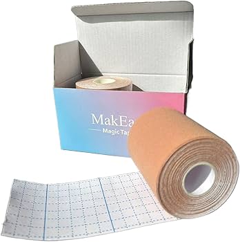 Magic Clean Products Tape Plus Adhesive Body Shaper Black