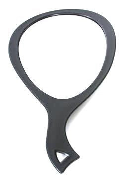 Magic Collection Hand Mirror X-Large Black