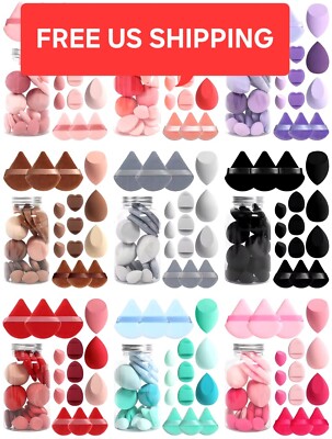 Makeup Sponge Jar Set