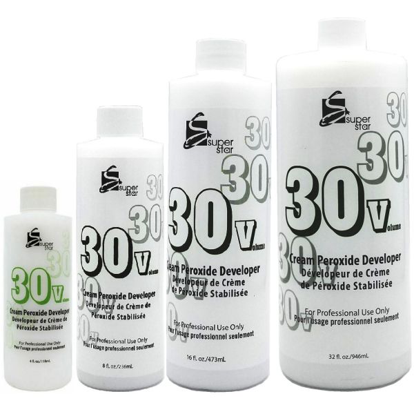 Marianna Super Star Cream Peroxide Developer, 30 Vol, 8 Oz