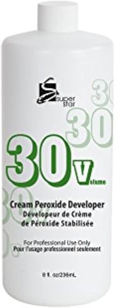 Marianna Super Star Cream Peroxide Developer, 30 Vol, 8 Oz