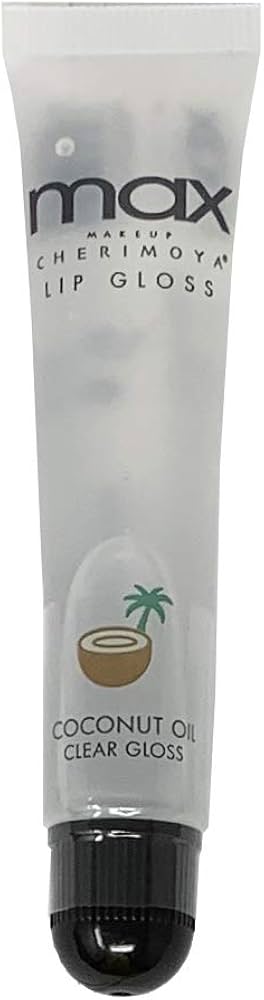 Max Makeup Cherimoya Clear Lip Gloss