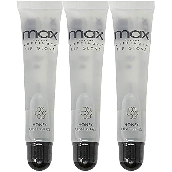 Max Makeup Cherimoya Clear Lip Gloss