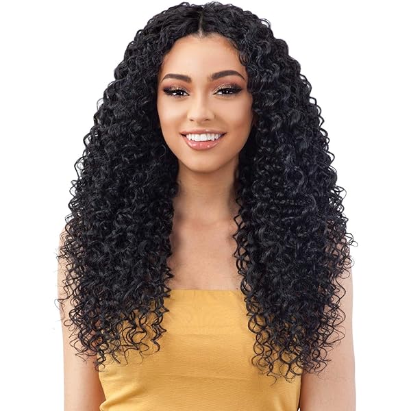 MilkyWay Organique Mastermix Water Curl 24 Weave 1B Off Black