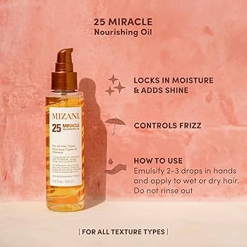 Mizani 25 Miracle Nourishing Oil 4.1 Oz