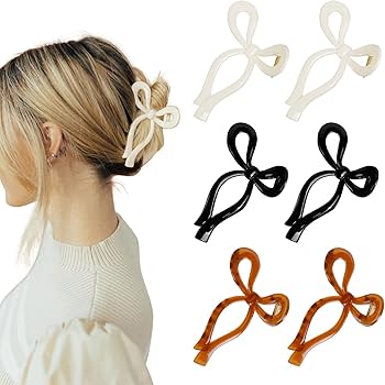 Nicole Bow Hair Clips Set