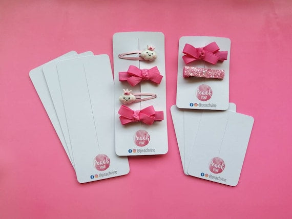 Nicole Bow Hair Clips Set