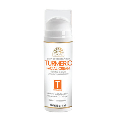 Okay Pure Naturals Turmeric Face Wash 7.5 Oz Skin Brightening