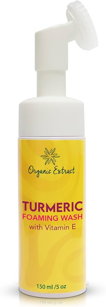 Okay Pure Naturals Turmeric Face Wash 7.5 Oz Skin Brightening