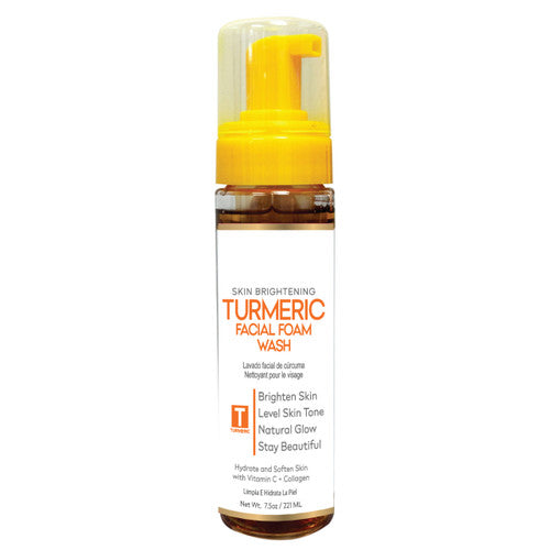 Okay Pure Naturals Turmeric Face Wash 7.5 Oz Skin Brightening