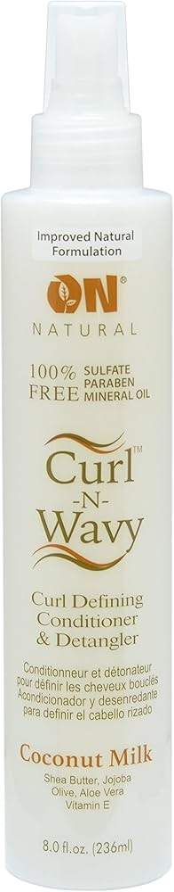 On Natural Curl-N-Wavy Curl Definer, 8 Fl Oz, Pack of 1