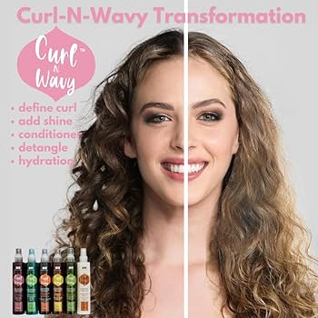 On Natural Curl-N-Wavy Hair Enhancer Cherry Blossom 3.38oz