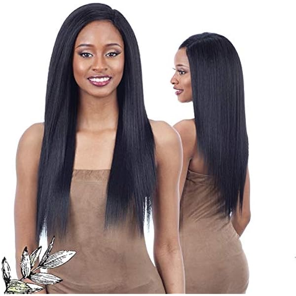 Organique Mastermix YAKY Straight 4PCS 14"/16"/18" Synthetic Weave #1b