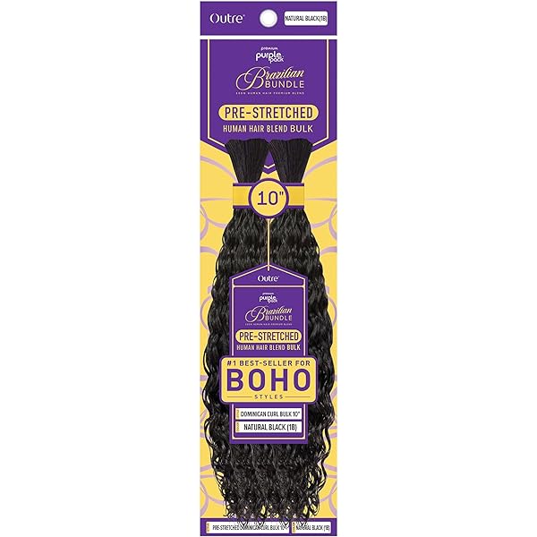 Outre Purple Pack Yaki 10" Human Hair Weave, #4