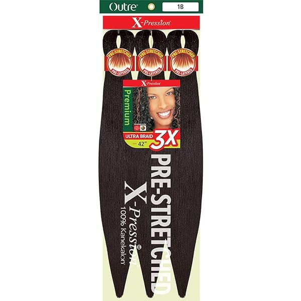 Outre X-Pression Kanekalon Pre Stretched Braid 42