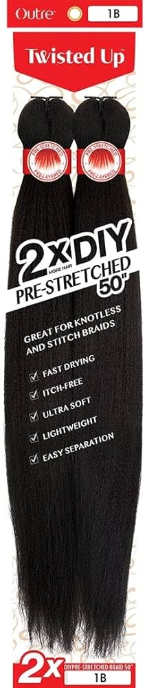 Outre X-pression Twisted Up DIY Pre-stretched Braid 50 2x
