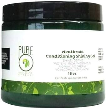 PURE Neatbraid Conditioning Shining Gel 16 Oz