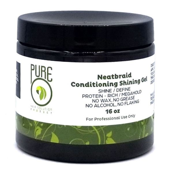 PURE Neatbraid Conditioning Shining Gel 16 Oz