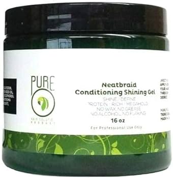 PURE Neatbraid Conditioning Shining Gel 16 Oz