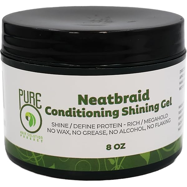 PURO Neatbraid Conditioning Shining Hair Gel - 8oz