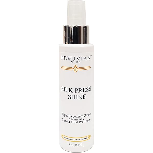 Peruvian White Silk Press Shine