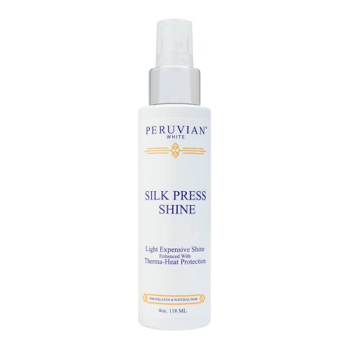 Peruvian White Silk Press Shine