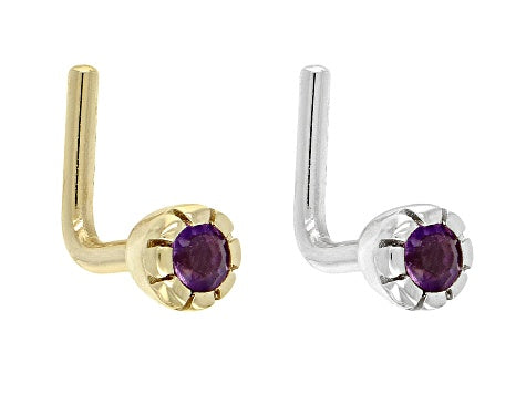 Purple Collection Gold Nose Cuffs