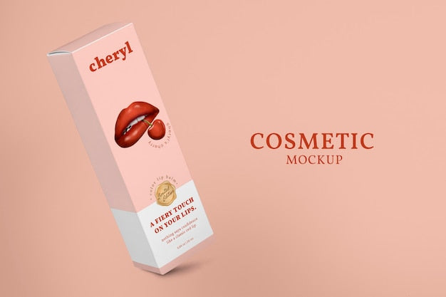 Red Lipstick Packaging Box