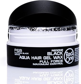 Red One Black Aqua Hair Wax 150ml Platinum Styling Pomade