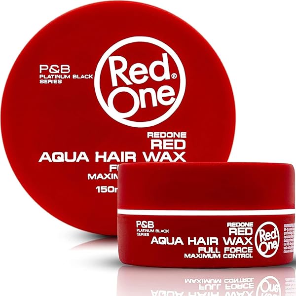Red One Black Aqua Hair Wax 150ml Platinum Styling Pomade